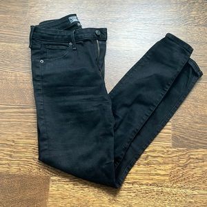 Abercrombie Curve Love High Waisted Black Skinny Jean